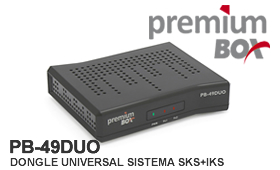 DONGLE PREMIUMBOX PB 49 DUO - SKS 58W MODIFICADA - 17/07/2016