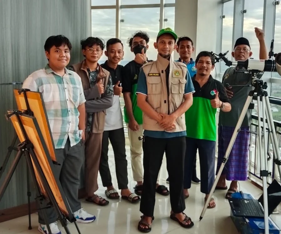 LDII Palangka Raya Amati Hilal 1 Dzulhijah