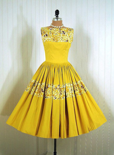 Yellow Bridesmaid Dress