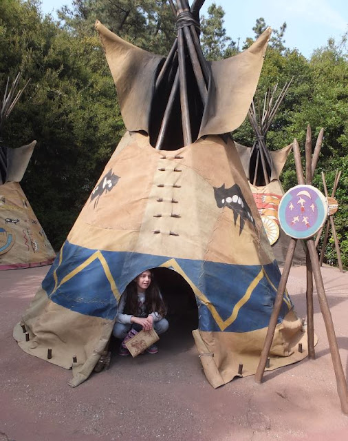 Tokyo Disneyland Tom Sawyers Island Teepee