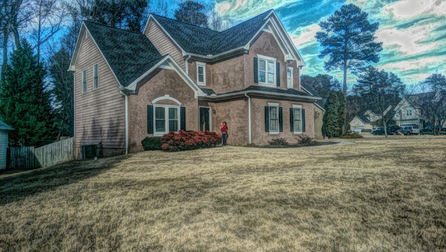 Public domain picture of a family home.