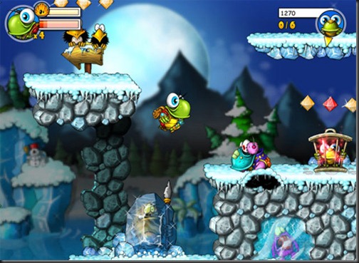 Turtix is a new arcade adventure that heralds the rebirth of the classic side-scrolling platform game. 