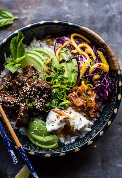 Korean Bulgogi BBQ Steak Bowls