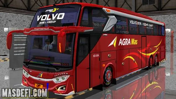 livery jb3 tronton volvo b11r agra mas