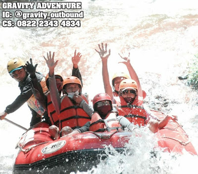 rafting di hutan pinus rahong