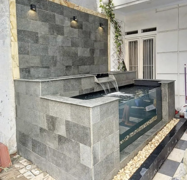 Kolam minimalis kaca