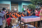 Rutan 1 Medan Kanwil Kumham Sumut Bagikan Sabun Cair Hasil Produksi Sendiri Kepada Warga Binaan  