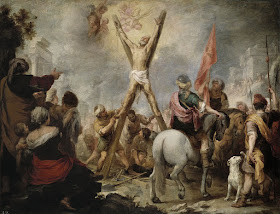 El martirio de San Andrés, por Bartolomé Esteban Murillo, siglo XVII, Museo del Prado