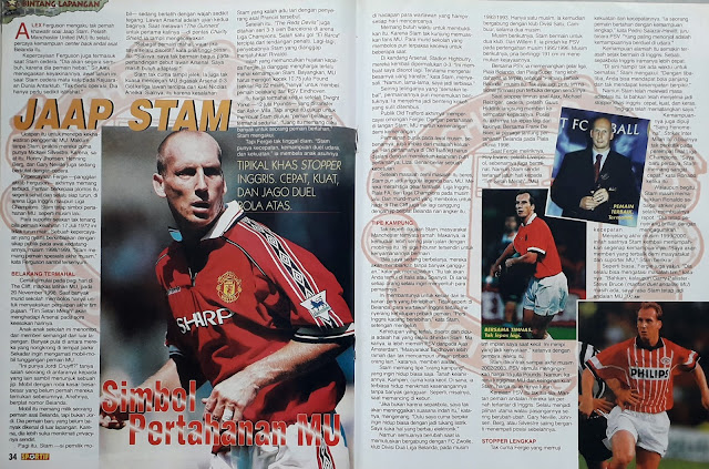 JAAP STAM SIMBOL PERTAHANAN MANCHESTER UNITED