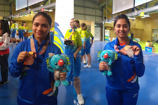 India won silver and bronze in 10 m air pistol CWG 2018