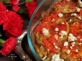 Briam griego o verduras asadas – Greek Briam (oven baked vegetables)