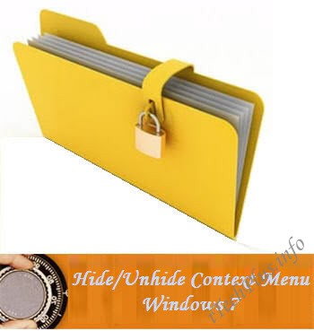 Thêm lệnh Hide/Unhide vào Context Menu trong Windows 7