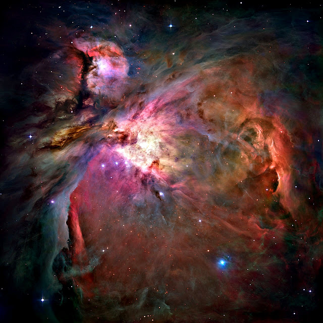 Hubble Panoramic View of Orion Nebula Reveals Thousands of Stars