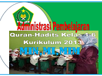 RPP  dan Silabus Quran Hadits kelas 1-6 Kurikulum 2013