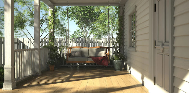 Le Romantique Porch Vignette