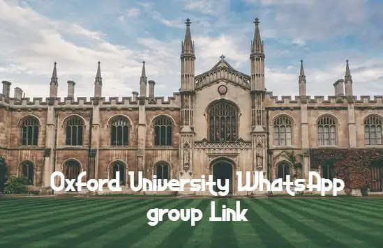 Oxford University WhatsApp group Link