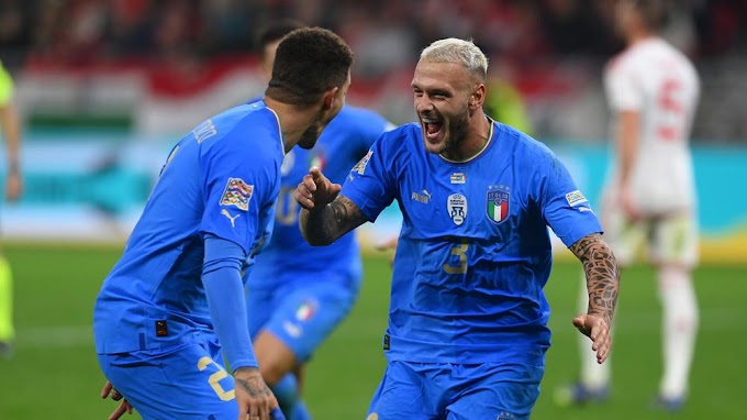 [Video] Italia kalahkan Hungaria (2-0), Dimarco ikut sumbang gol