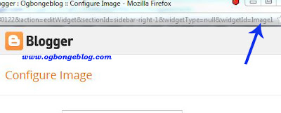 get Blogger widget id