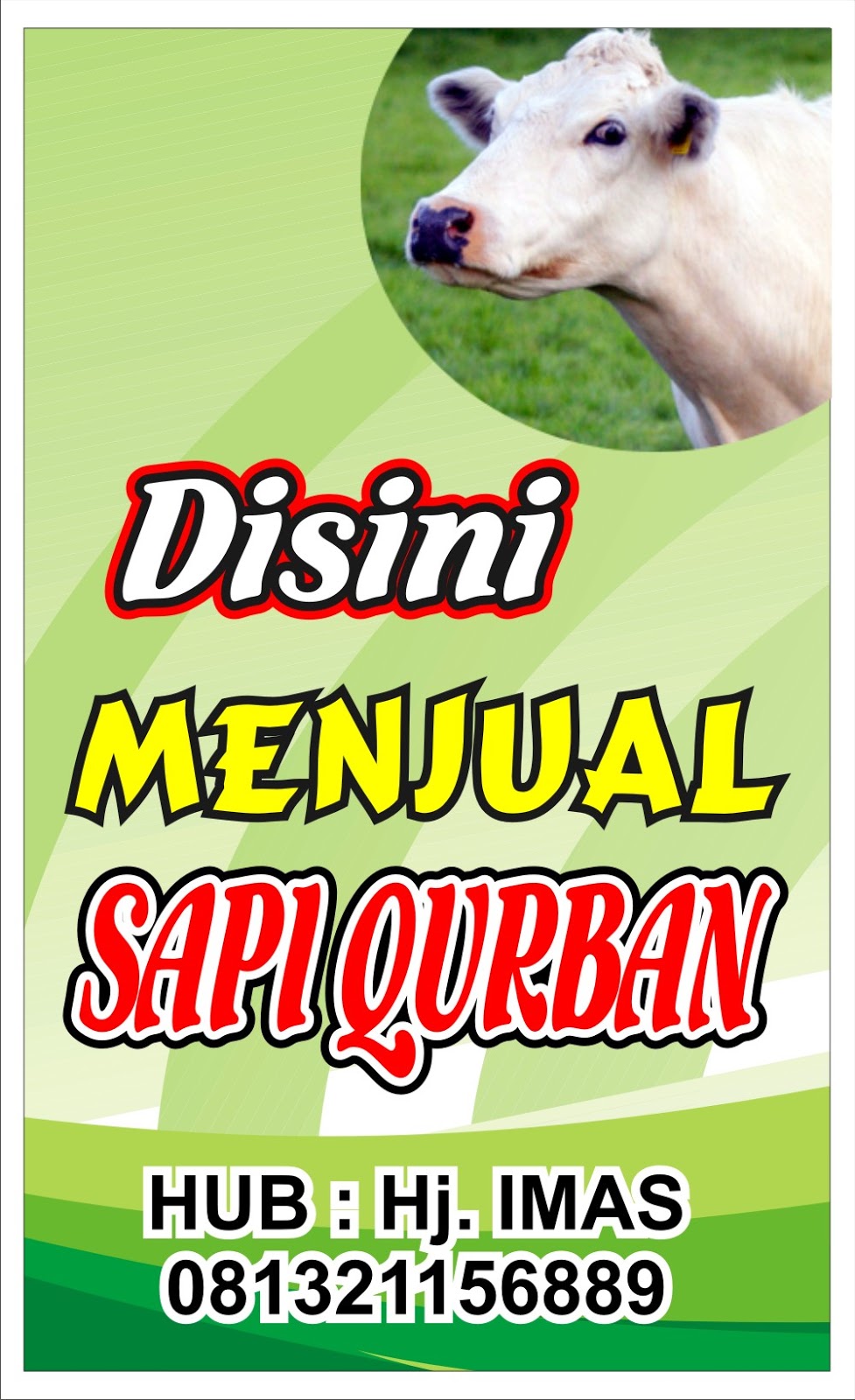 Download Contoh Spanduk Jual Hewan Qurban cdr KARYAKU