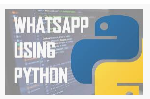 Send whatsapp message using python