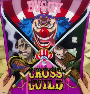 ワンピース アニメ 1083話 クロスギルド バギー ミホーク クロコダイル ONE PIECE Episode 1083 CROSS GUILD