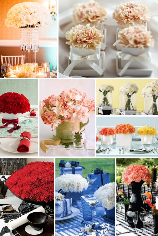 images of 1940 wedding centerpieces with candles