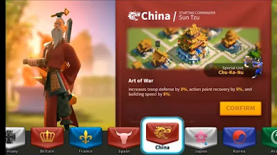 Showing china civilization in rise of kingdoms