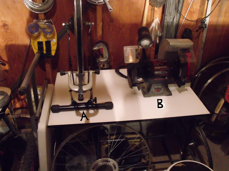 build a bench grinder stand