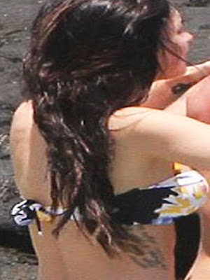 megan fox new tattoo 2010