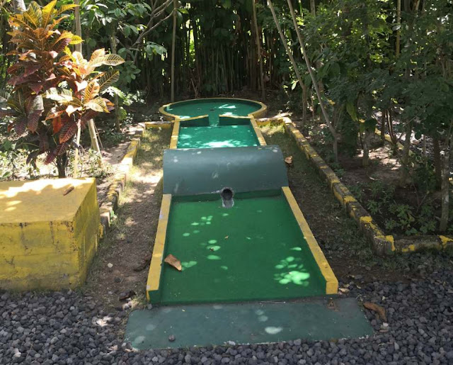 Bali Mini Golf at Luwak Coffee Garden in Indonesia. Photo by Christopher Gottfried, October 2018