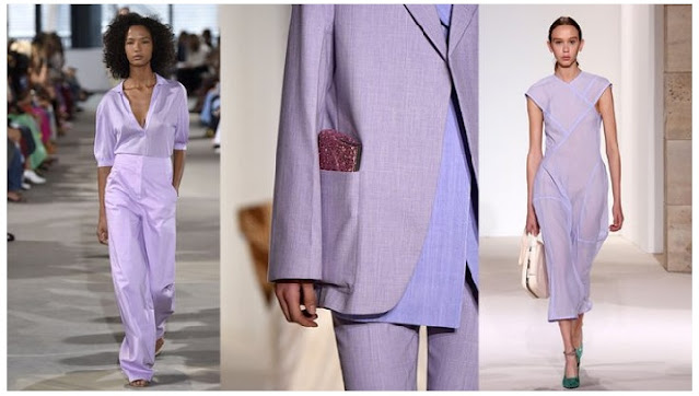 Lilac color in winter? It is the new trend of the season