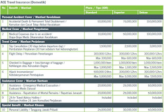 ACE TRAVEL INSURANCE: Asuransi Perjalanan ACE