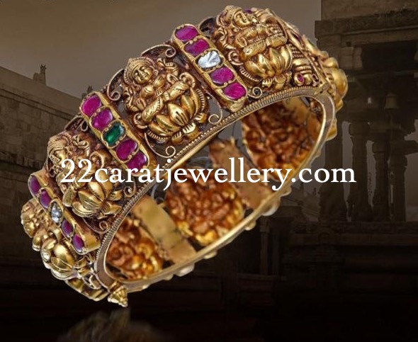 Kundan Lakshmi Bangles from JCS