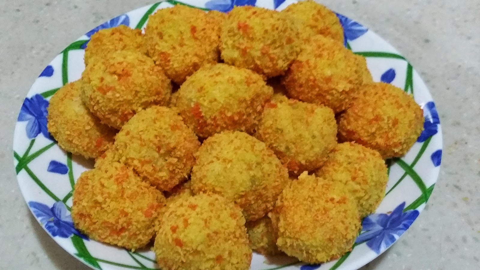 Resepi Bebola Ayam Cheese - Ketisyir