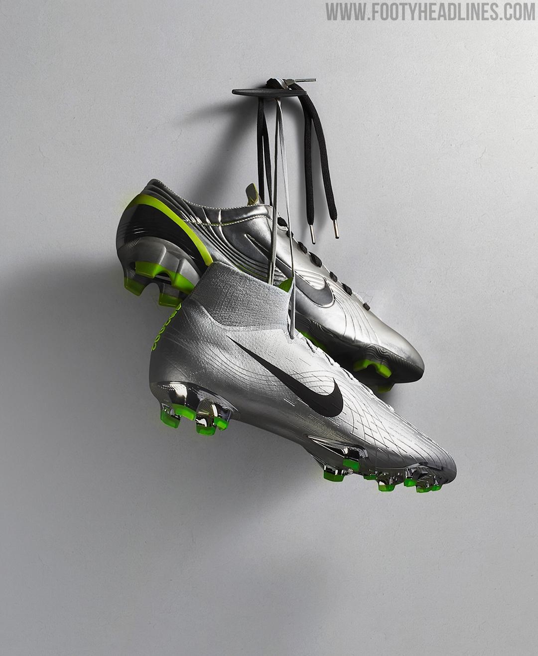 Nike Give Their Football Boots More Shine with the Liquid Chrome Pack