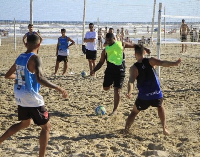 É AMANHÃ: Torneio de Futevôlei nas areias do Campo Bom na Jagua