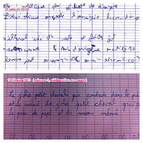 rééducation écriture cursive