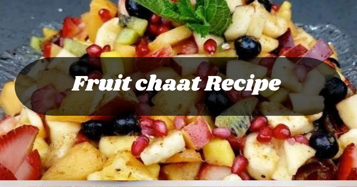 Simple fruit chaat Recipe