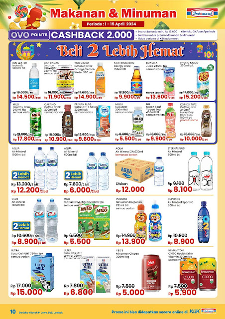 Promo Indomaret Super Hemat Periode 1 - 15 April 2024