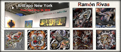 Obras de Ramón Rivas (Rivismo / España), en ArtExpo Nueva York Obras de Ramón Rivas (Rivismo / España) que se presentarán en ArtExpo Nueva York, del 23 al 26 de Abril de 2020 (Aplazado por el COVID-19, al 28-31 Octubre 2021).