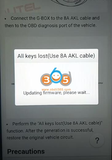 Autel KM100 Program Toyota Fortuner 8A All Keys Lost 13