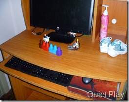 A not so organised work space