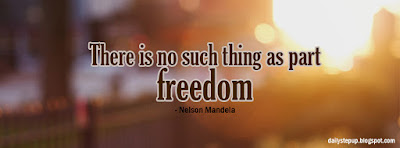 There is no such thing as part freedom.