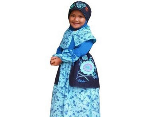 Model Baju  Muslim  Anak  Perempuan  2 Tahun 10 Tahun Keke 