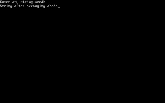 How to create single page application using angularjs. C Program To Read A String And Print It In Alphabetical Order The Crazy Programmer