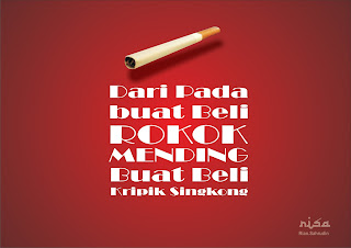 KANDUNGAN BERBAHAYA ASAP ROKOK