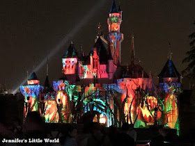 Disneyland Hong Kong castle at Halloween