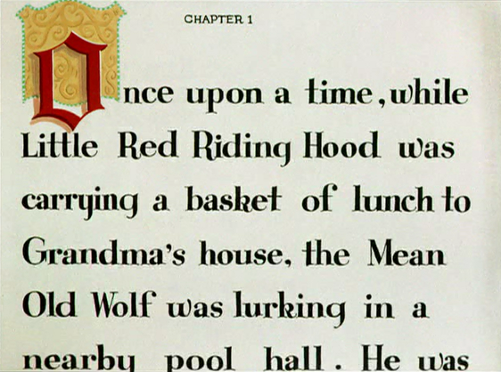 Likely Looney Mostly Merrie 1 Little Red Walking Hood 1937