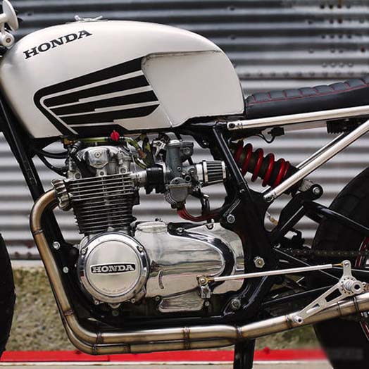 Modifikasi Honda CB550 Cafe  Racer  Harga  Motor  Indonesia 