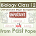 Biology 2nd year chapter 26 important Questions